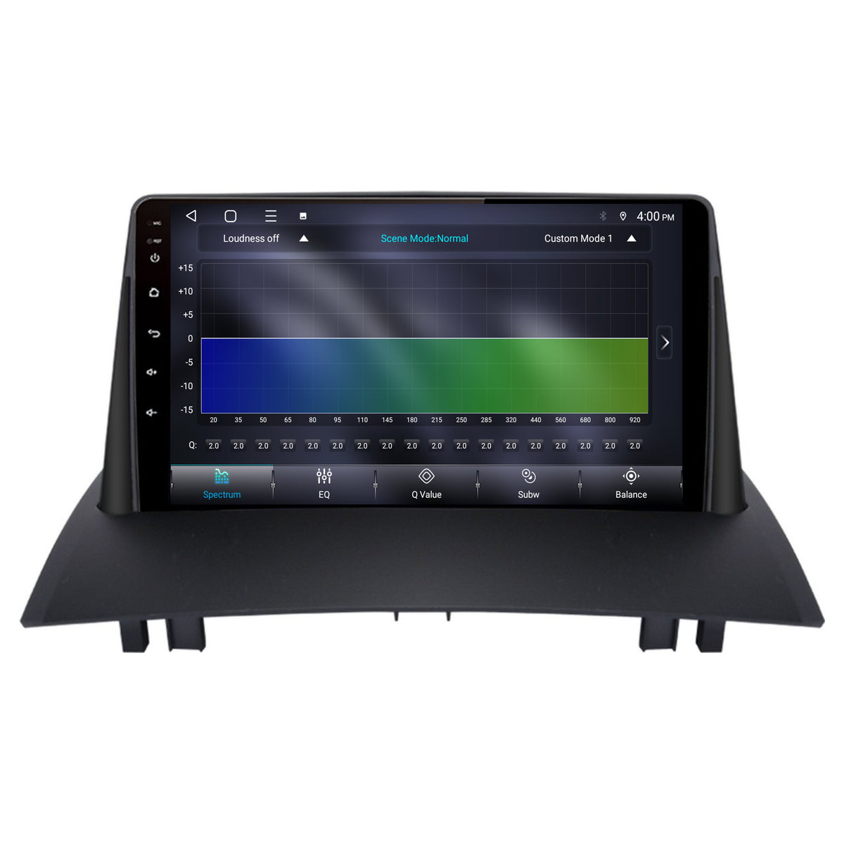 Renault Mégane II CarPlay & Android Auto radio | 2003 to 2008 | 9 inch | Android 15 | CTX-7175