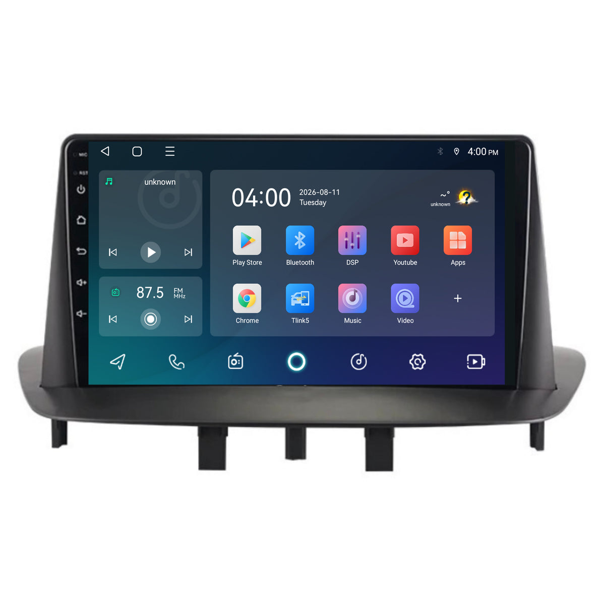 Autoradio CarPlay & Android Auto per Renault Mégane III | 2008-2016 | 9 pollici | Android 15 | CTX-7176