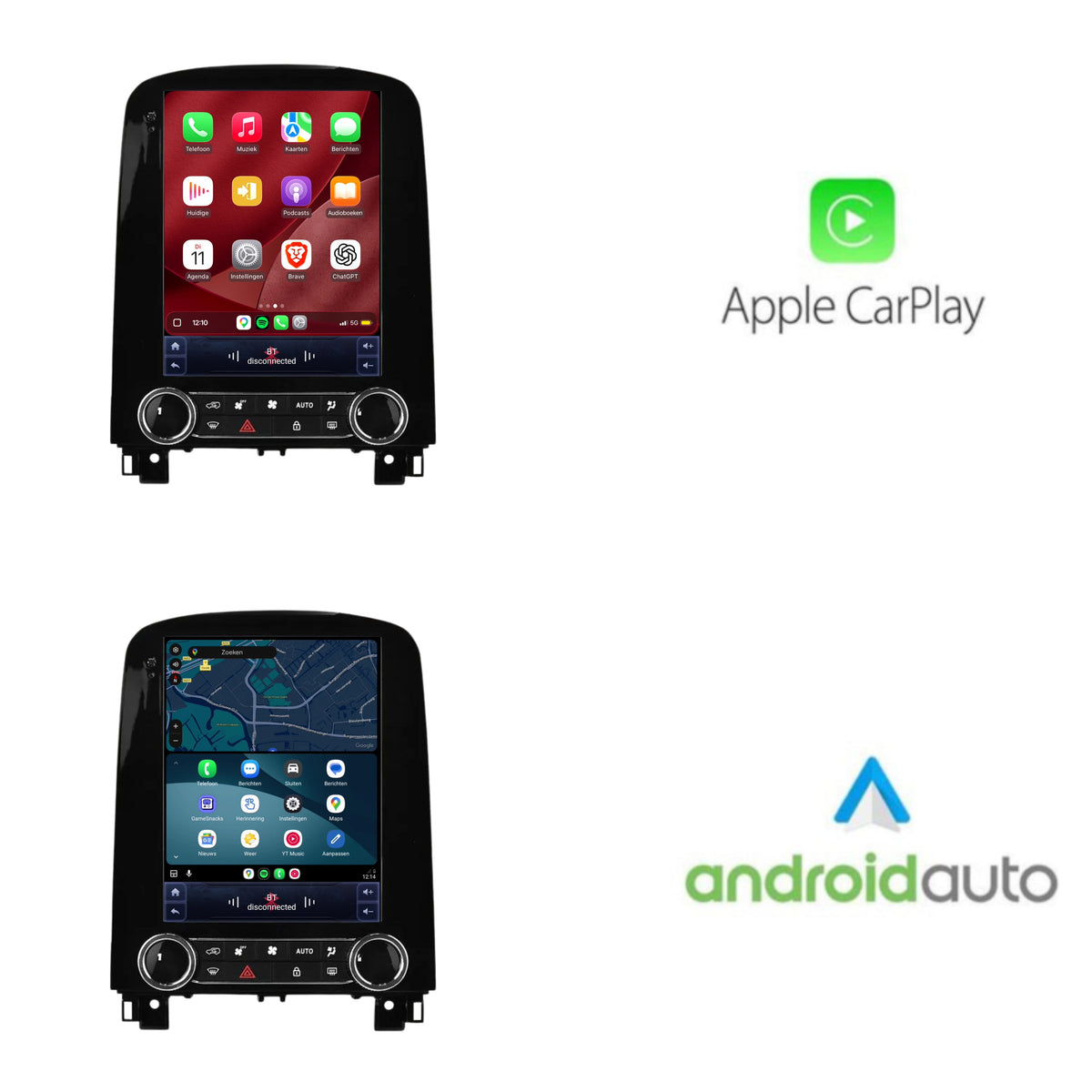 Renault Scenic CarPlay & Android Auto Radio | 2016 bis 2022 | 9,7 Zoll | Android 15 | CTX-7432