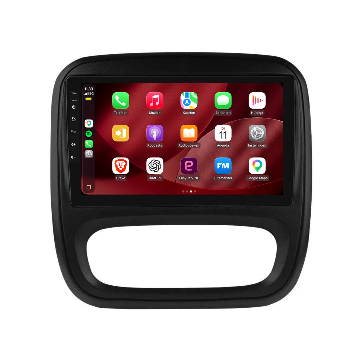 Radio con CarPlay y Android Auto para Renault Trafic 3 | 2014 a 2021 | 9 pulgadas | Android 15 | CTX-7494