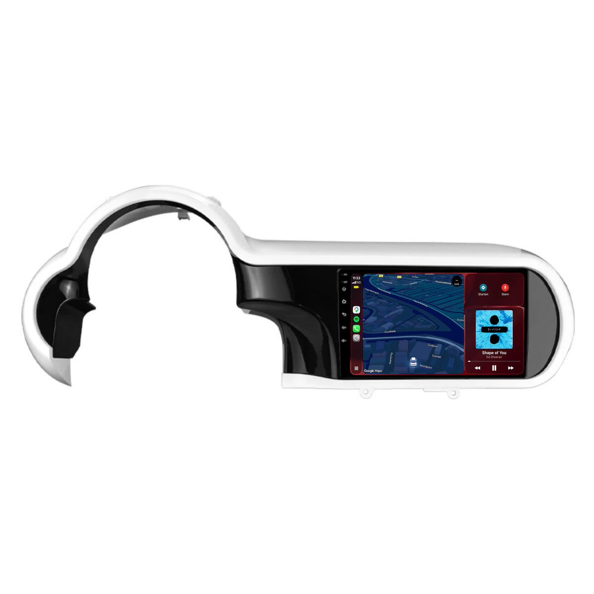 Renault Twingo CarPlay & Android Auto radio | 2014 t/m 2024 | 9 inch | Android 15 | CTX-7256
