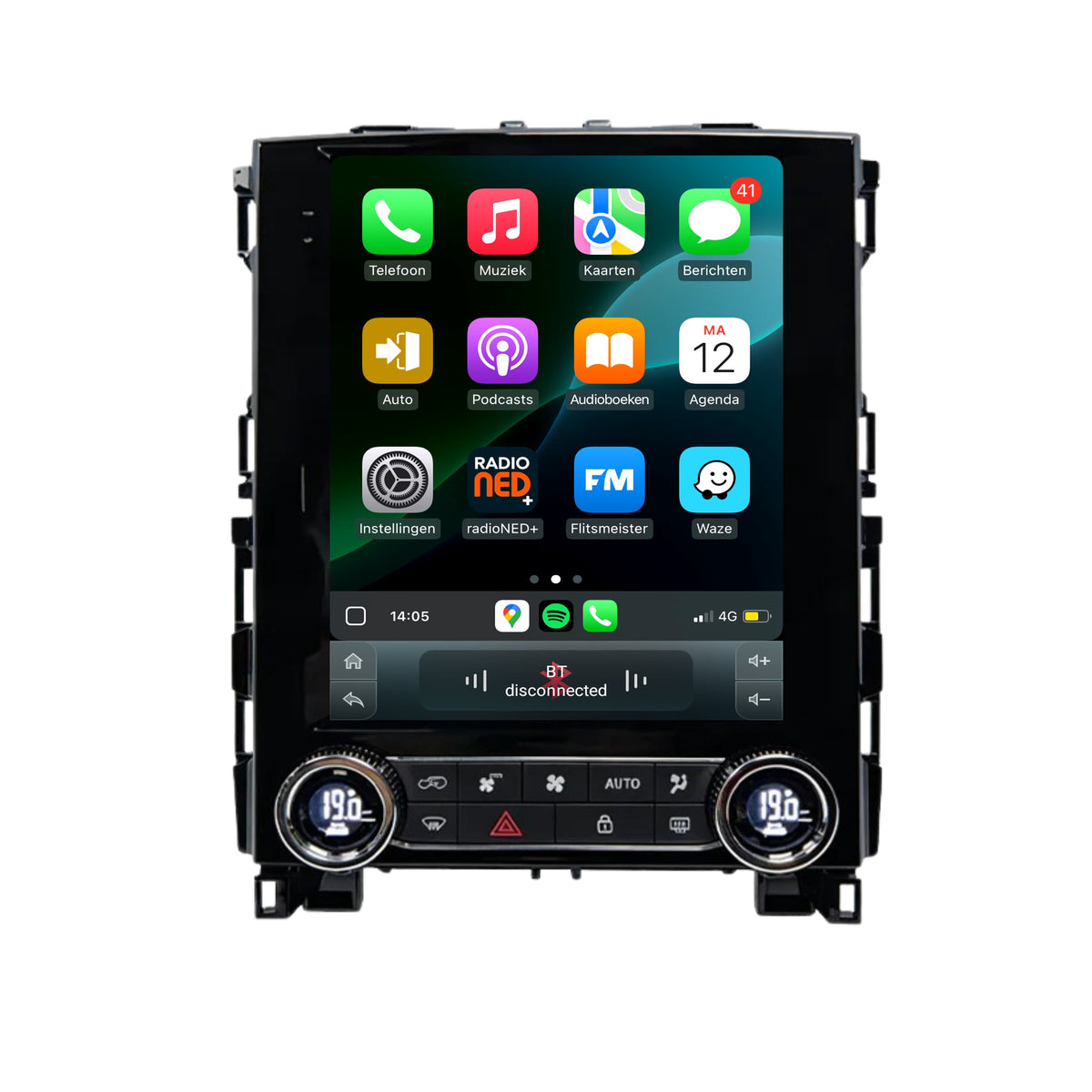Cartronix Renault Megane 4 | 2016 bis 2024 | Autoradio Navigation | Apple CarPlay & Android Auto | Android 13 | Großer HD-Bildschirm | CTX-9007