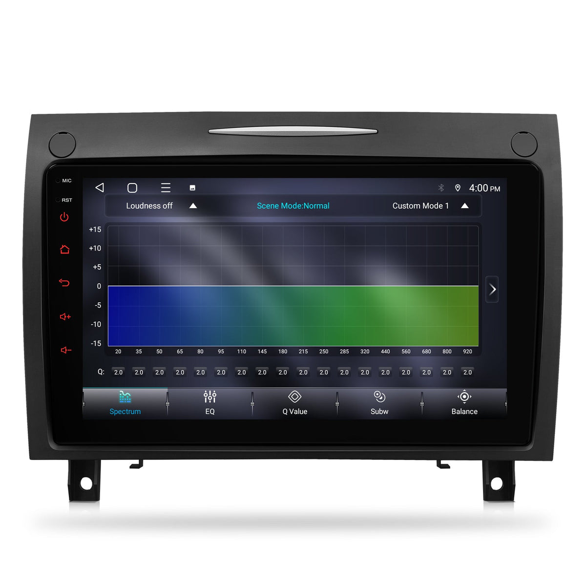 Mercedes SLK CarPlay & Android Auto radio | 2004 t/m 2010 | 9 inch | Android 15