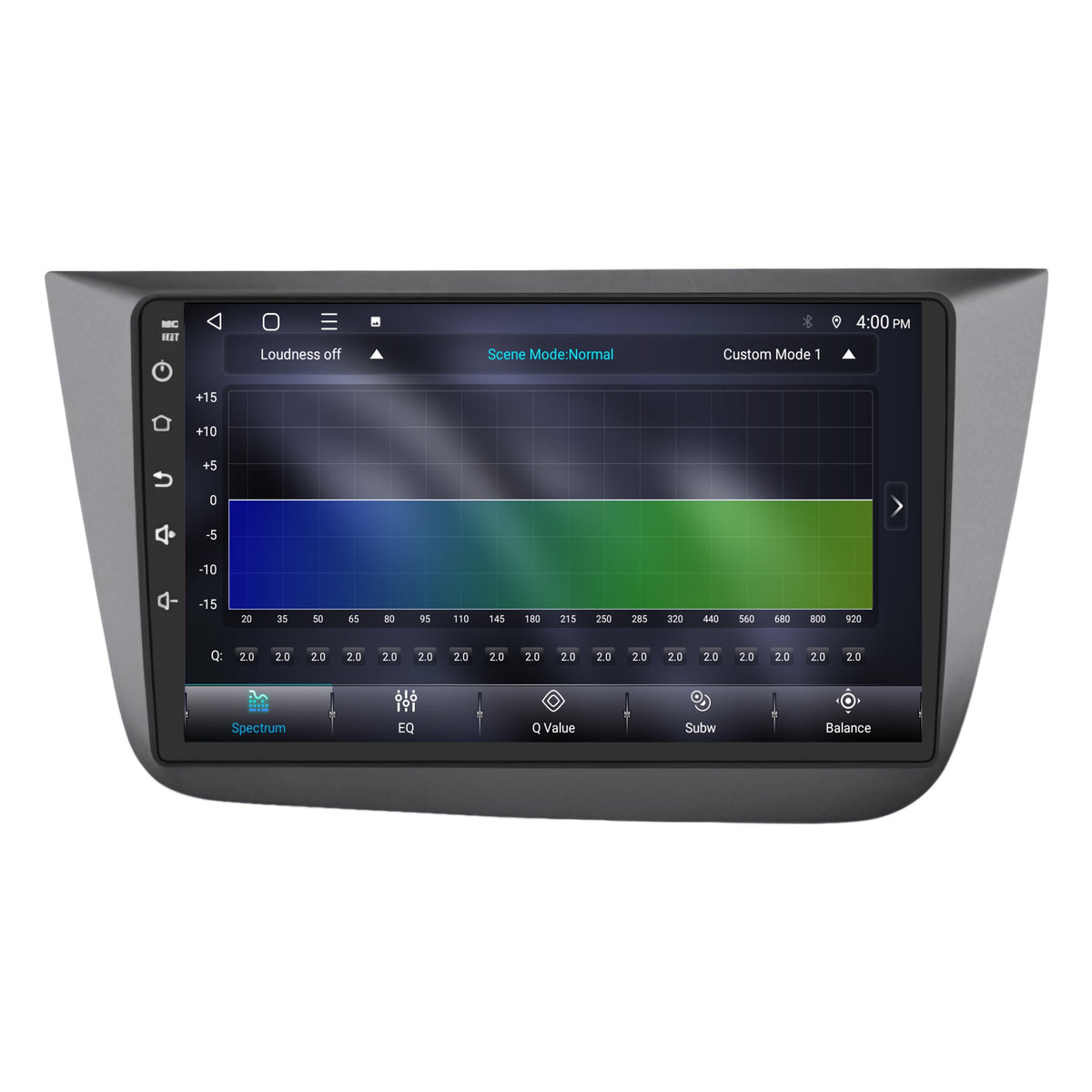 Radio con CarPlay y Android Auto para Seat Altea | 2004 a 2015 | 9 pulgadas | Android 15