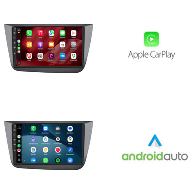 Seat Altea CarPlay & Android Auto radio | 2004 t/m 2015 | 9 inch | Android 15