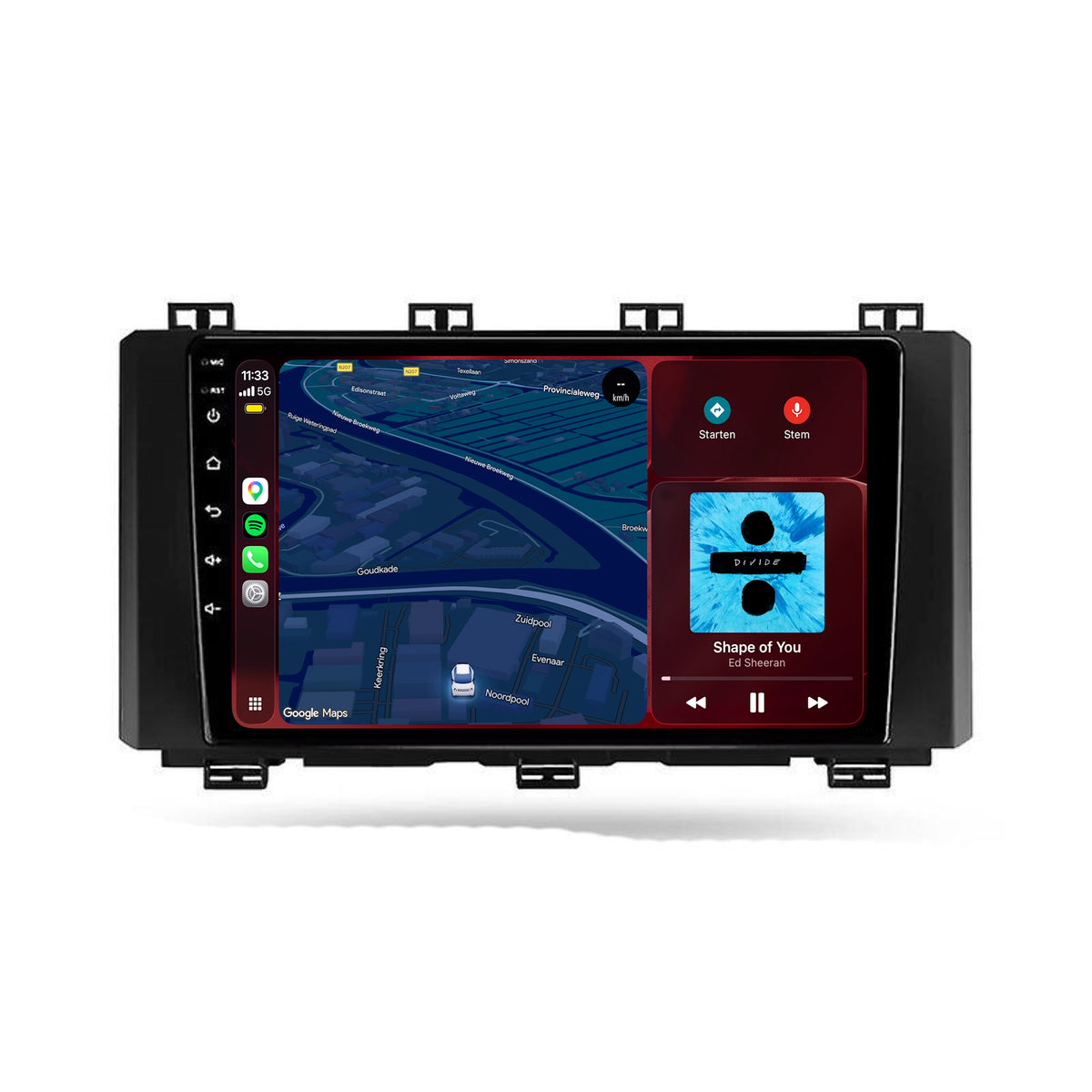 Autoradio CarPlay & Android Auto per Seat Ateca | 2016-2020 | 9 pollici | Android 15 | CTX-7247