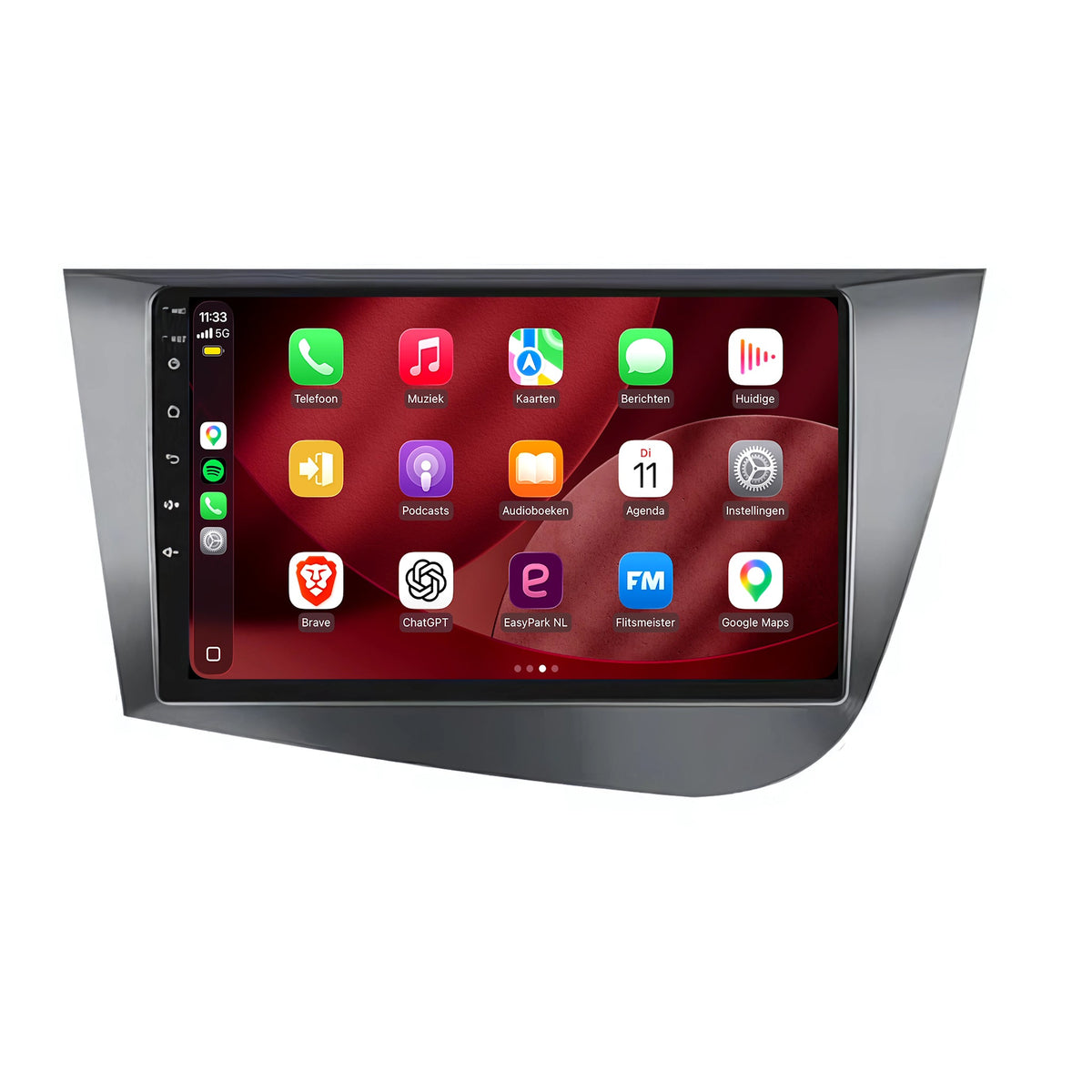 Autoradio CarPlay & Android Auto per Seat Leon | 2005 - 2012 | 9 pollici | Android 15