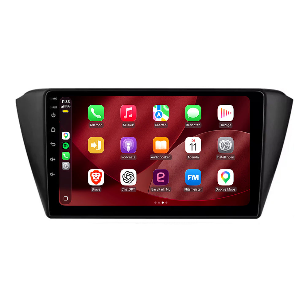 Autoradio CarPlay & Android Auto pour Skoda Fabia | 2015 à 2021 | 9 pouces | Android 15 | CTX-7274