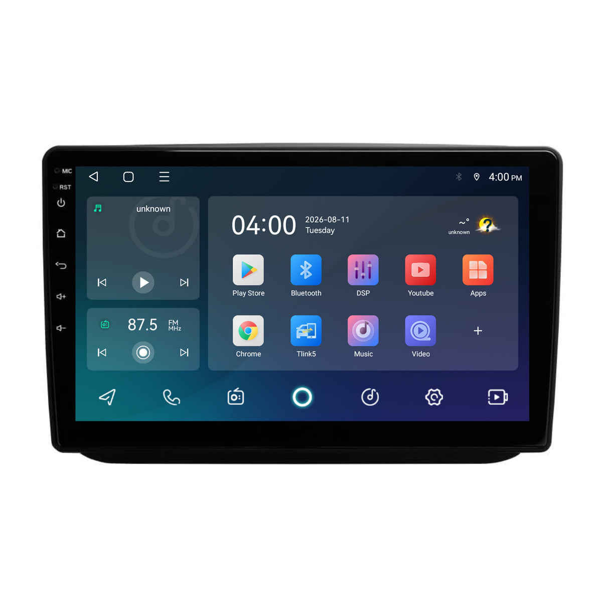 Skoda Fabia CarPlay & Android Auto Radio | 2007 bis 2015 | 9 Zoll | Android 15 | CTX-7392