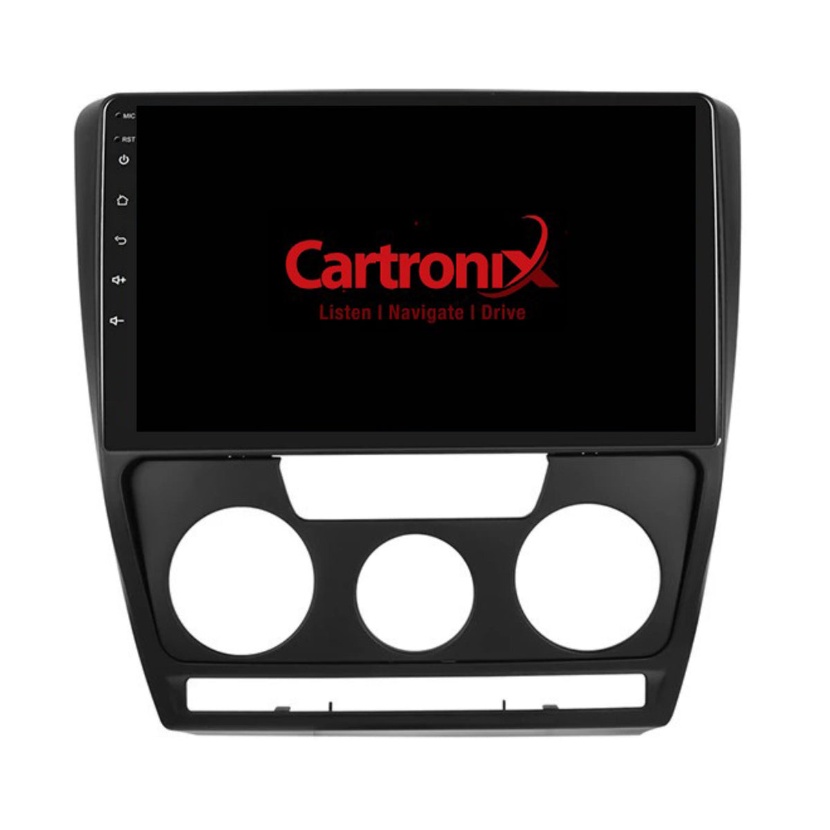 Skoda Octavia CarPlay & Android Auto Radio | 2007 bis 2012 | 9 Zoll | Android 15 | CTX-7282