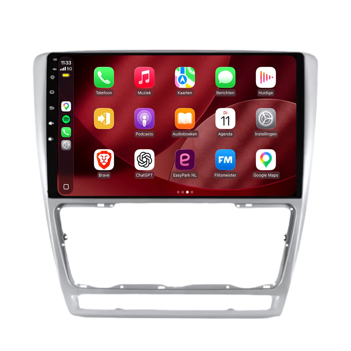 Autoradio CarPlay & Android Auto pour Skoda Octavia | 2006 à 2013 | 10 pouces | Android 15