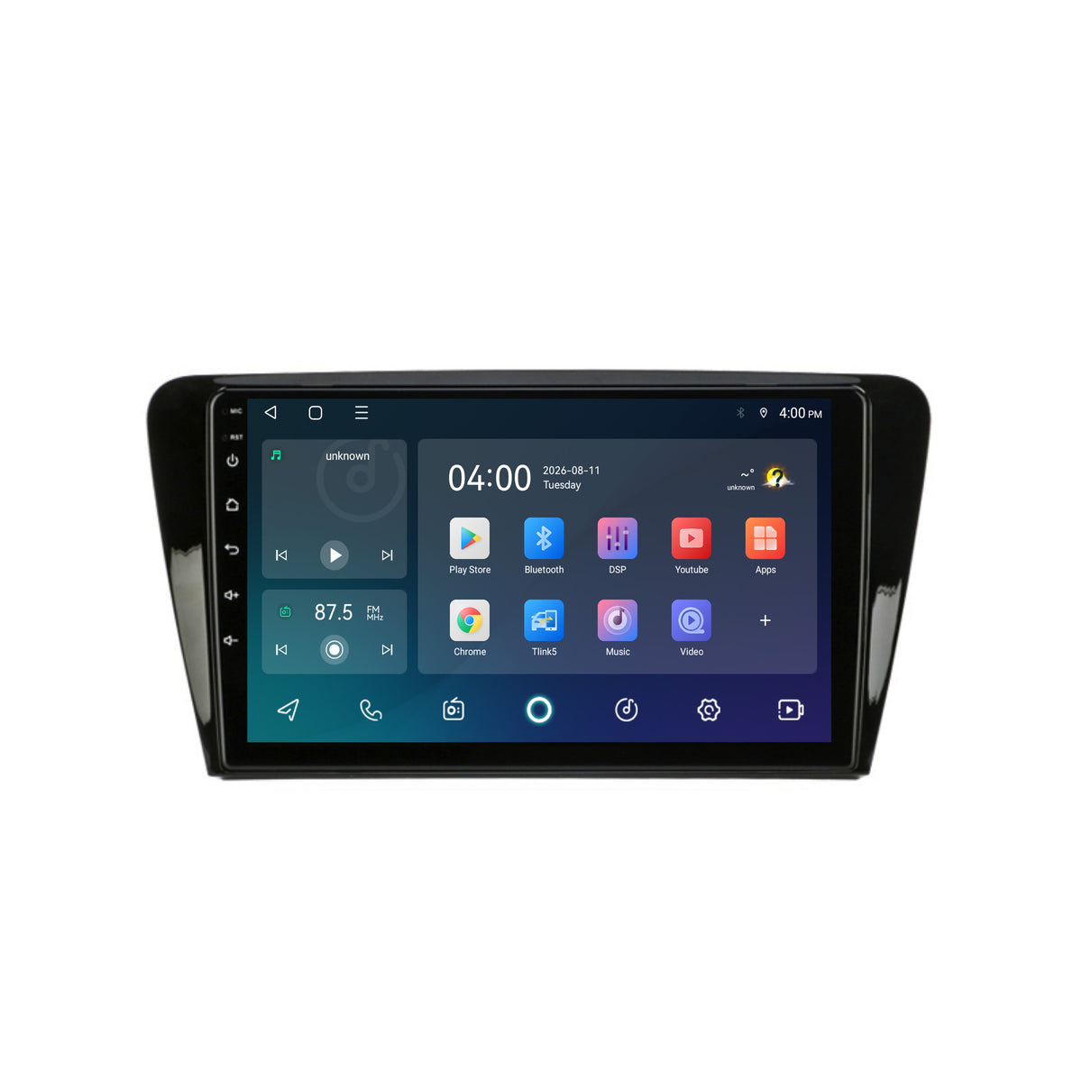 Radio Skoda Octavia con CarPlay e Android Auto | 2013 - 2020 | 9 pollici | Android 15 | CTX-7110