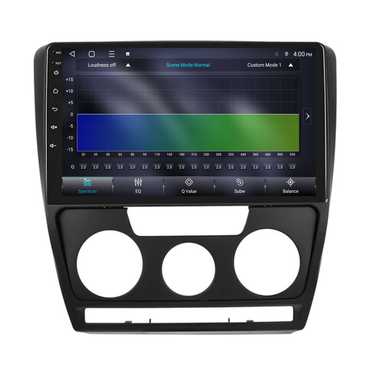 Skoda Octavia CarPlay & Android Auto Radio | 2007 bis 2012 | 9 Zoll | Android 15 | CTX-7282