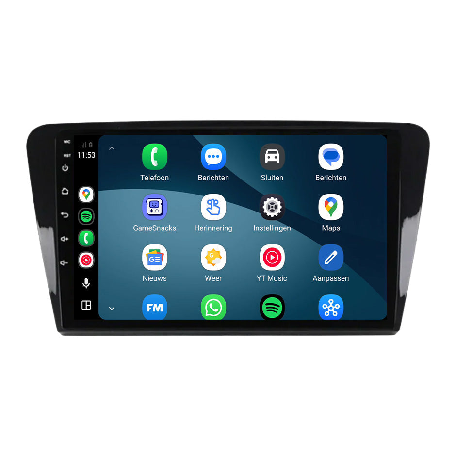 Autoradio CarPlay & Android Auto per Skoda Rapid | 2012-2019 | 9 pollici | Android 15 | CTX-7211