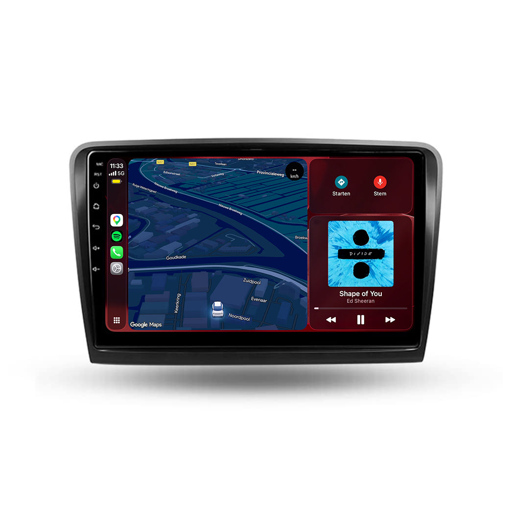 Autoradio CarPlay & Android Auto pour Skoda Superb | 2008 à 2014 | 10 pouces | Android 15 | CTX-7348