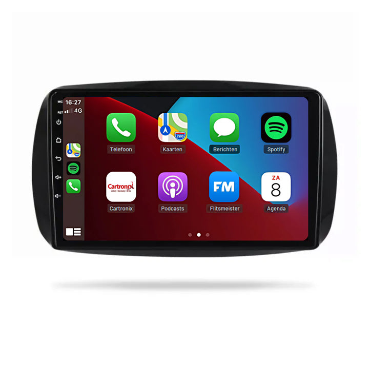 Smart Fortwo | Android 14 | 9-inch Car Radio | 2015 to 2019 | CarPlay & Android Auto