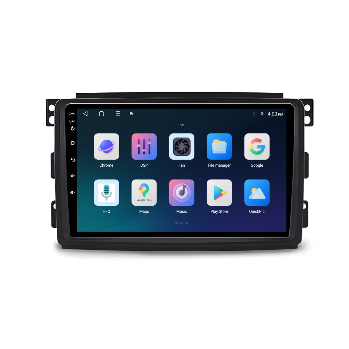 Smart Fortwo CarPlay & Android Auto radio | 2009 t/m 2015 | 9 inch | Android 15 | CTX-7270