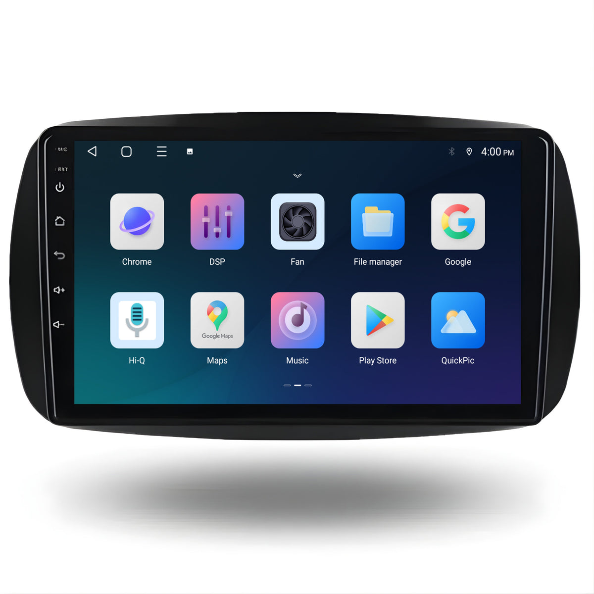 Smart Fortwo & Forfour CarPlay & Android Auto radio | 2015 t/m 2019 | 9 inch | Android 15 | CTX-7197