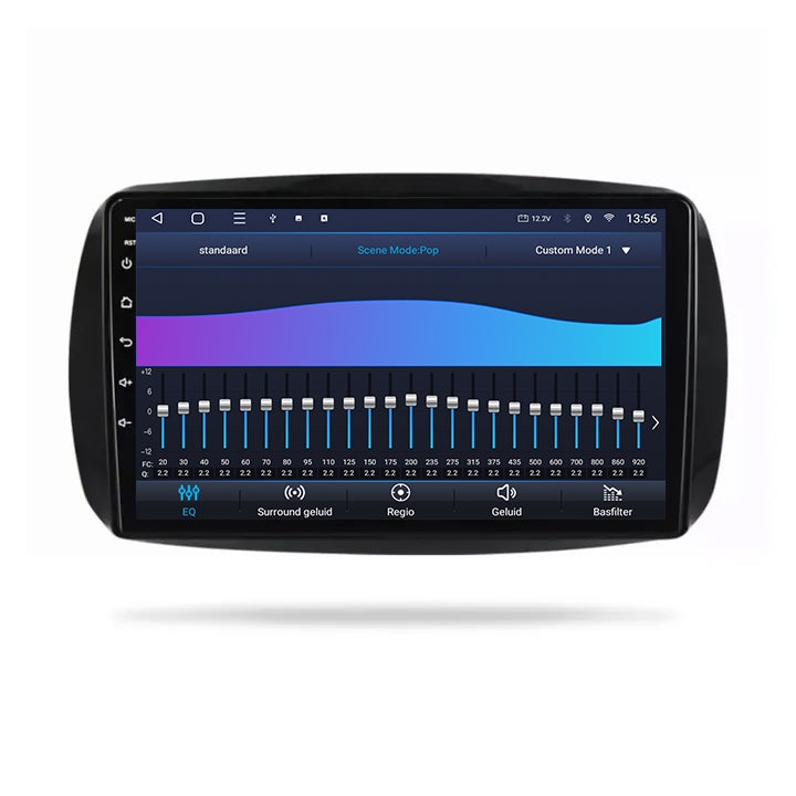 Smart Fortwo | Android 14 | 9-inch Car Radio | 2015 to 2019 | CarPlay & Android Auto