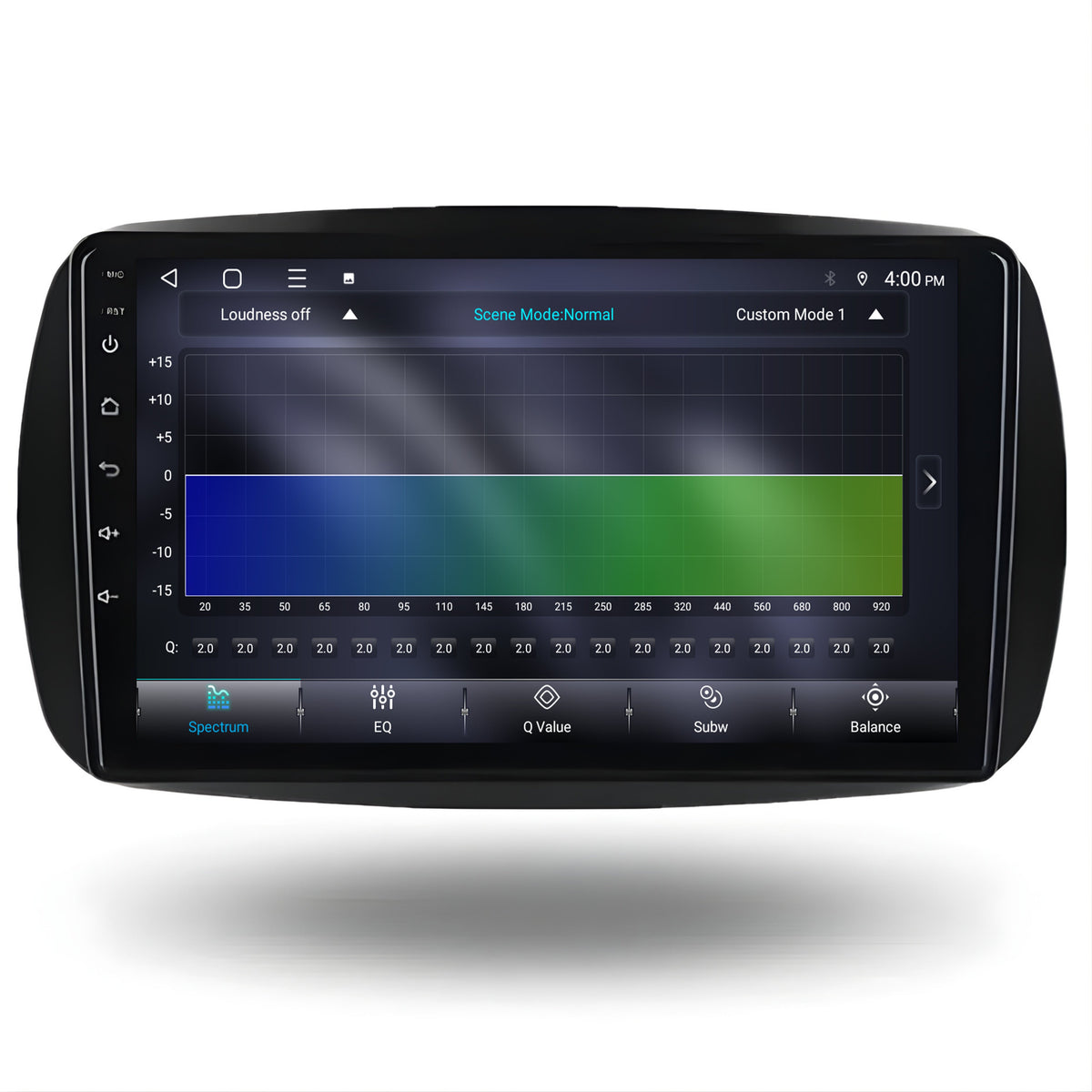 Smart Fortwo & Forfour CarPlay & Android Auto radio | 2015 t/m 2019 | 9 inch | Android 15 | CTX-7197