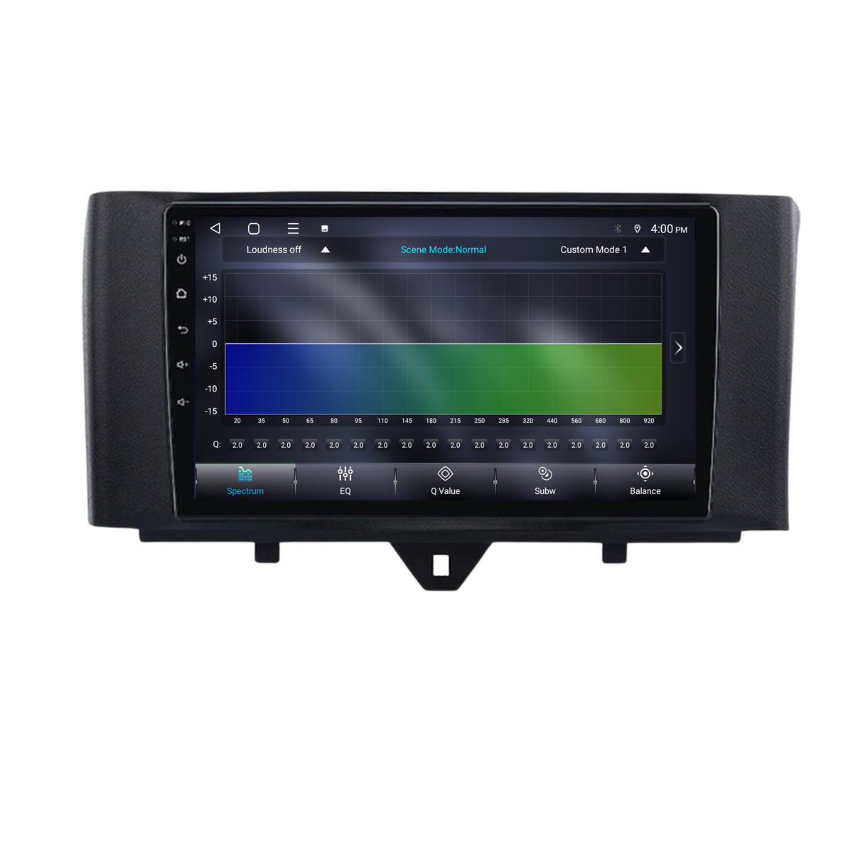 Smart Fortwo CarPlay & Android Auto radio | 2011 t/m 2015 | 9 inch | Android 15