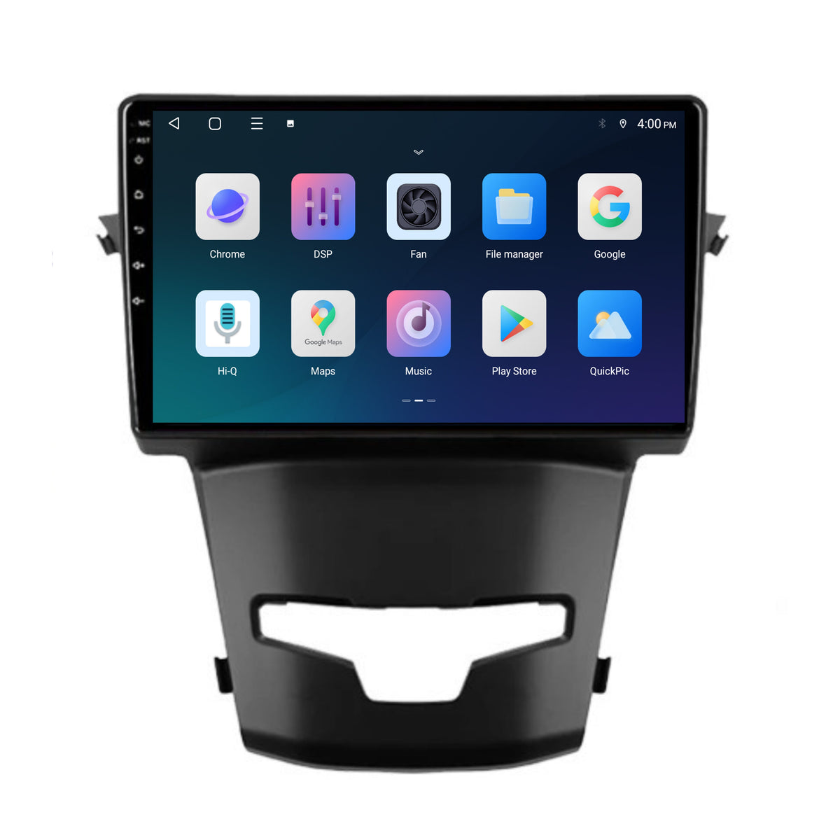 SsangYong Korando CarPlay & Android Auto radio | 2014 t/m 2018 | 9 inch | Android 15 | CTX-7217