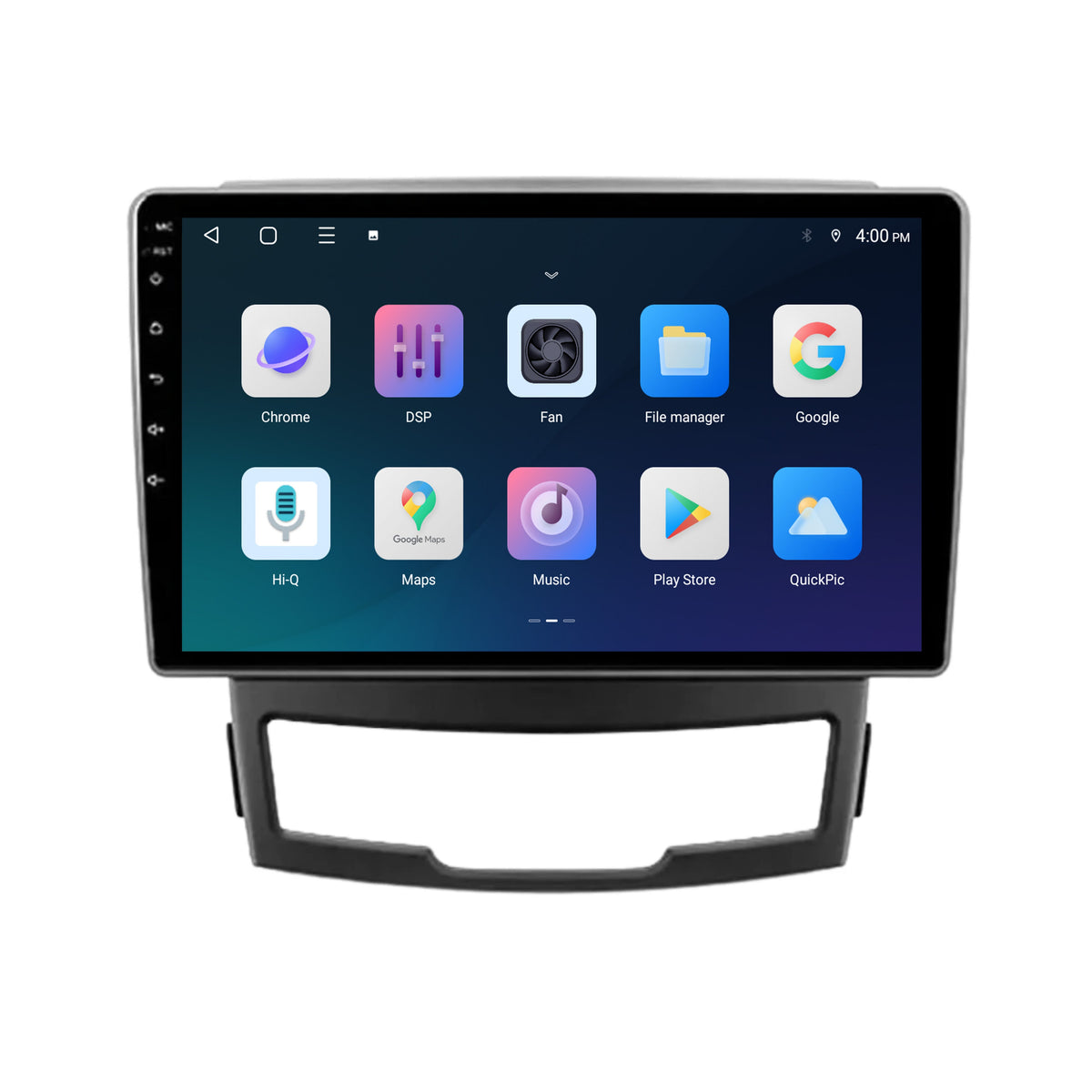 SsangYong Korando CarPlay & Android Auto radio | 2011 t/m 2014 | 9 inch | Android 15 | CTX-7253