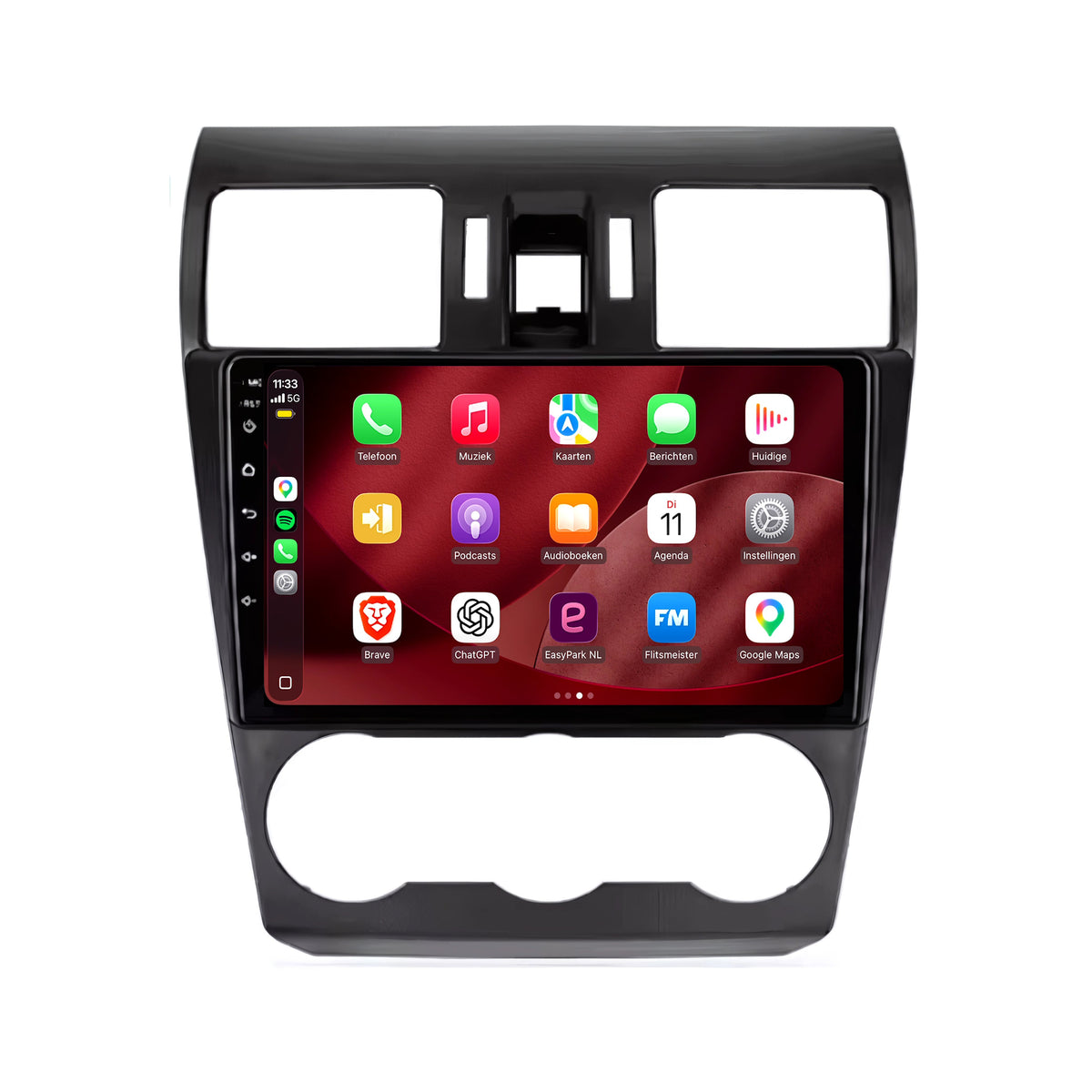 Autoradio CarPlay & Android Auto per Subaru Forester | 2014-2018 | 9 pollici | Android 15 | Nero | CTX-7090