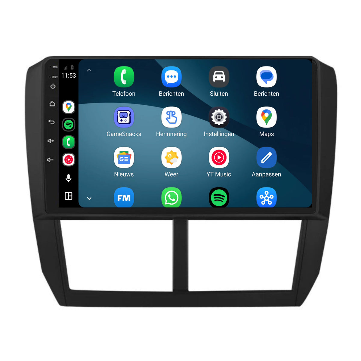 Autoradio CarPlay & Android Auto per Subaru Forester | dal 2008 al 2012 | 9 pollici | Android 15 | CTX-7132