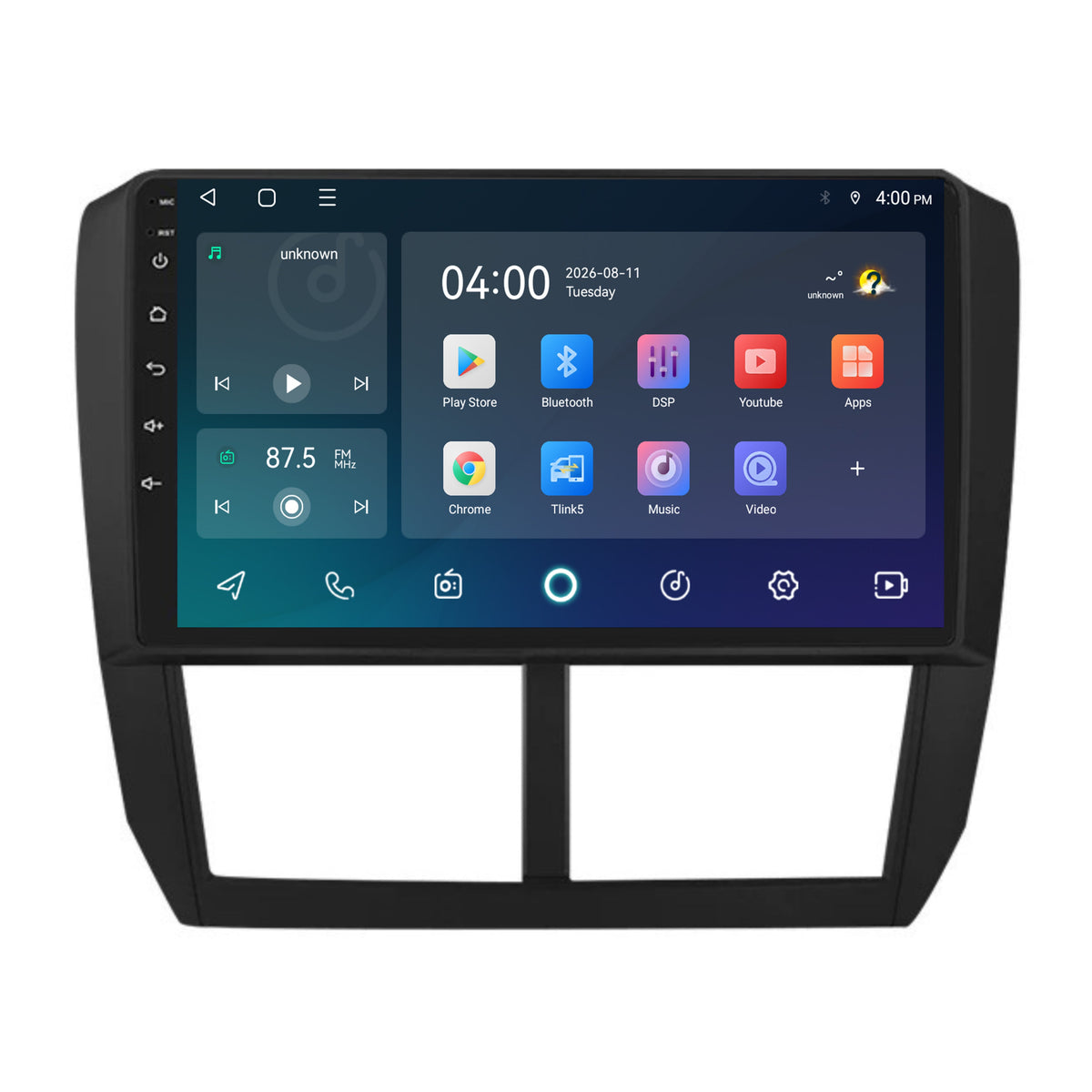 Autoradio CarPlay & Android Auto per Subaru Forester | dal 2008 al 2012 | 9 pollici | Android 15 | CTX-7132