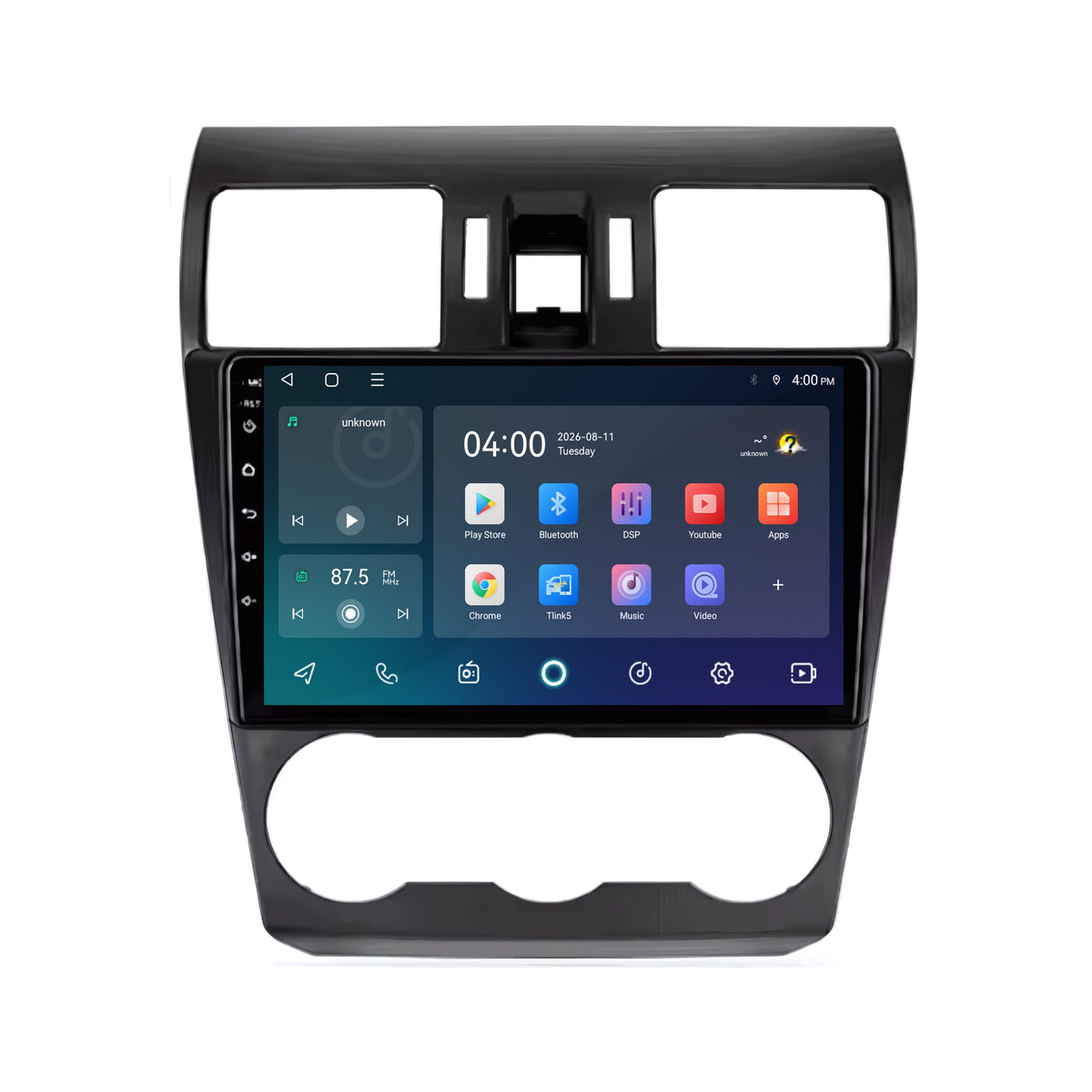 Autoradio CarPlay & Android Auto per Subaru Forester | 2014-2018 | 9 pollici | Android 15 | Nero | CTX-7090