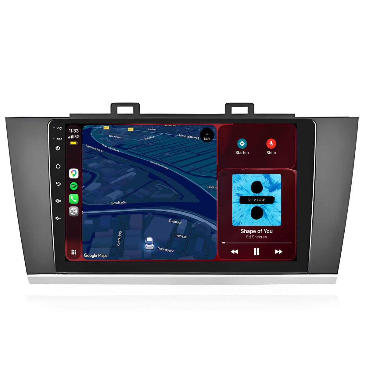 Subaru Outback CarPlay & Android Auto radio | 2015 t/m 2020 | 9 inch | Android 15 | CTX-7200