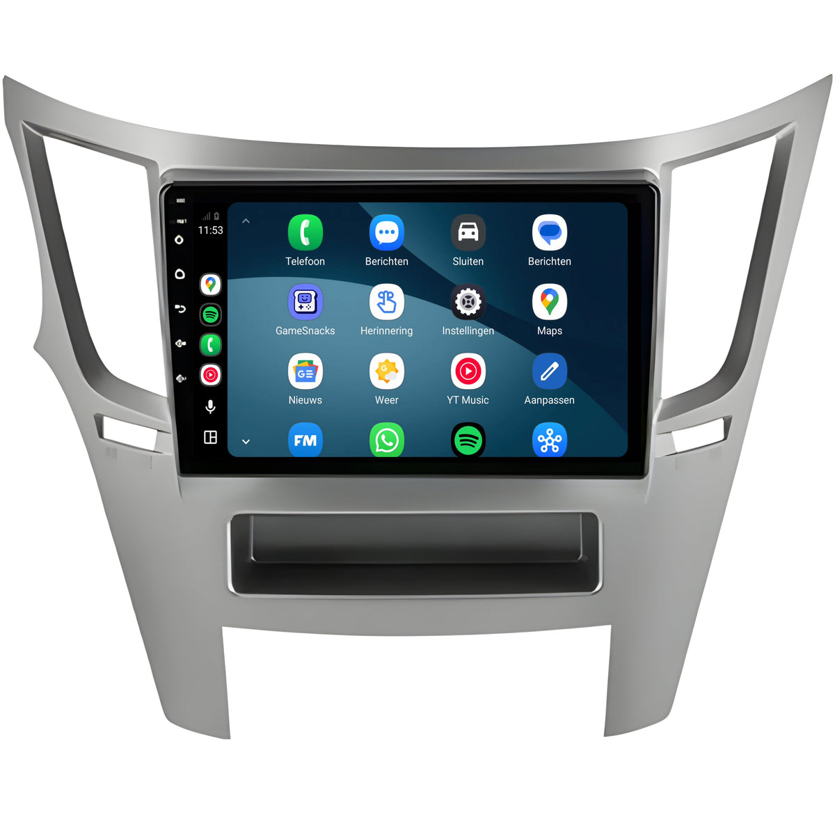 Subaru Outback CarPlay & Android Auto Radio | 2009 bis 2015 | 9 Zoll | Android 15 | CTX-7199