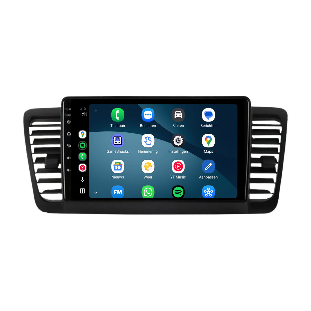 Subaru Outback CarPlay & Android Auto Radio | 2004 bis 2009 | 9 Zoll | Android 15 | CTX-7219