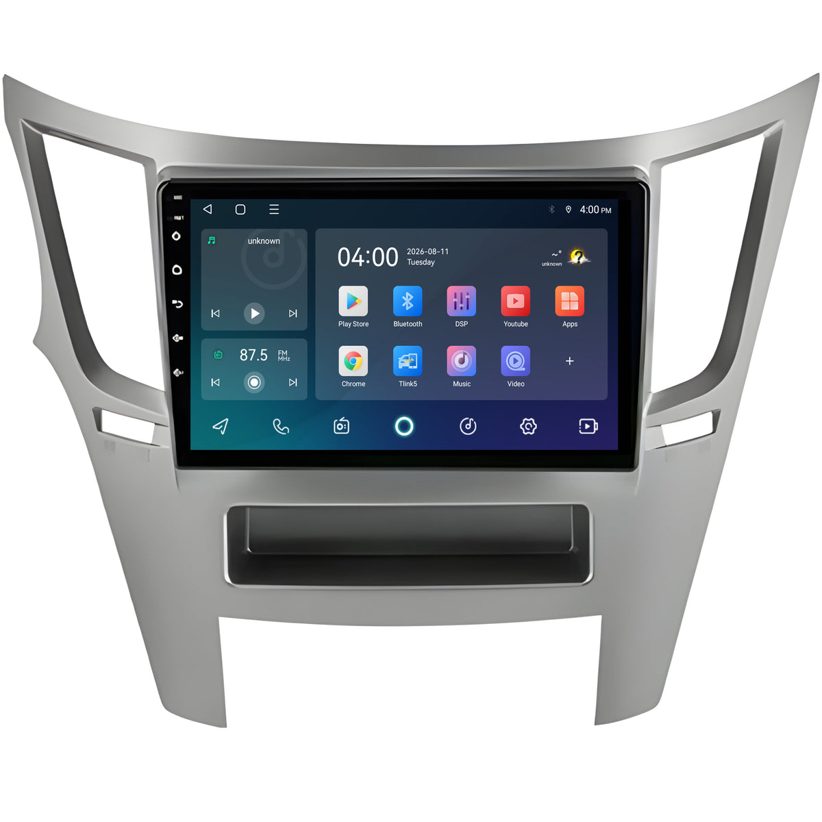 Subaru Outback CarPlay & Android Auto Radio | 2009 bis 2015 | 9 Zoll | Android 15 | CTX-7199