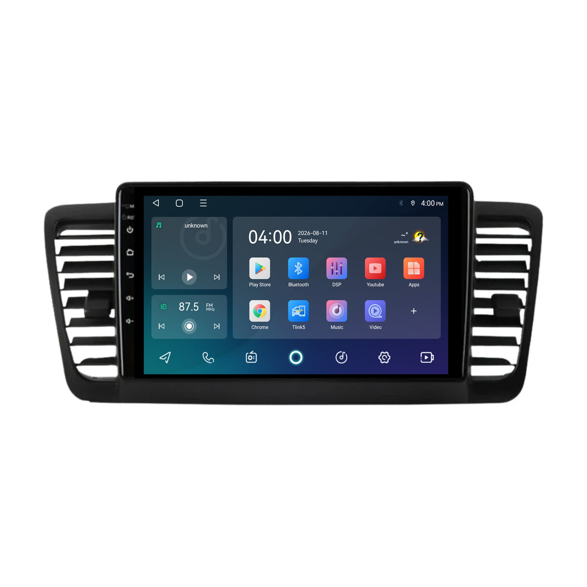 Subaru Outback CarPlay & Android Auto Radio | 2004 bis 2009 | 9 Zoll | Android 15 | CTX-7219