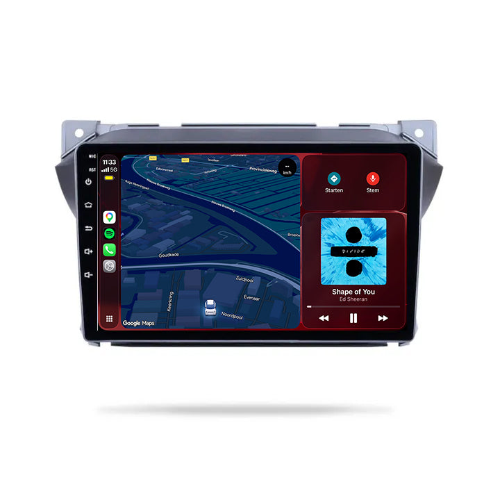 Suzuki Alto CarPlay & Android Auto radio | 2008 to 2016 | 9 inch | Android 15
