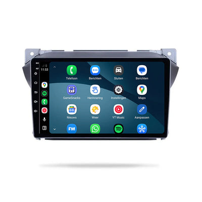 Autoradio CarPlay & Android Auto pour Suzuki Alto | 2008 à 2016 | 9 pouces | Android 15