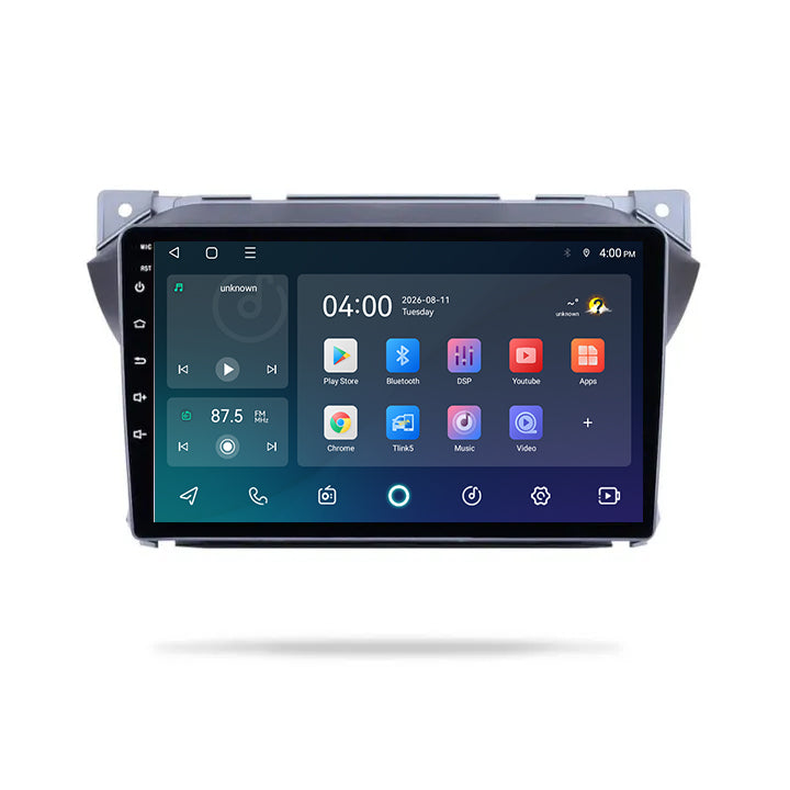 Suzuki Alto CarPlay & Android Auto radio | 2008 to 2016 | 9 inch | Android 15