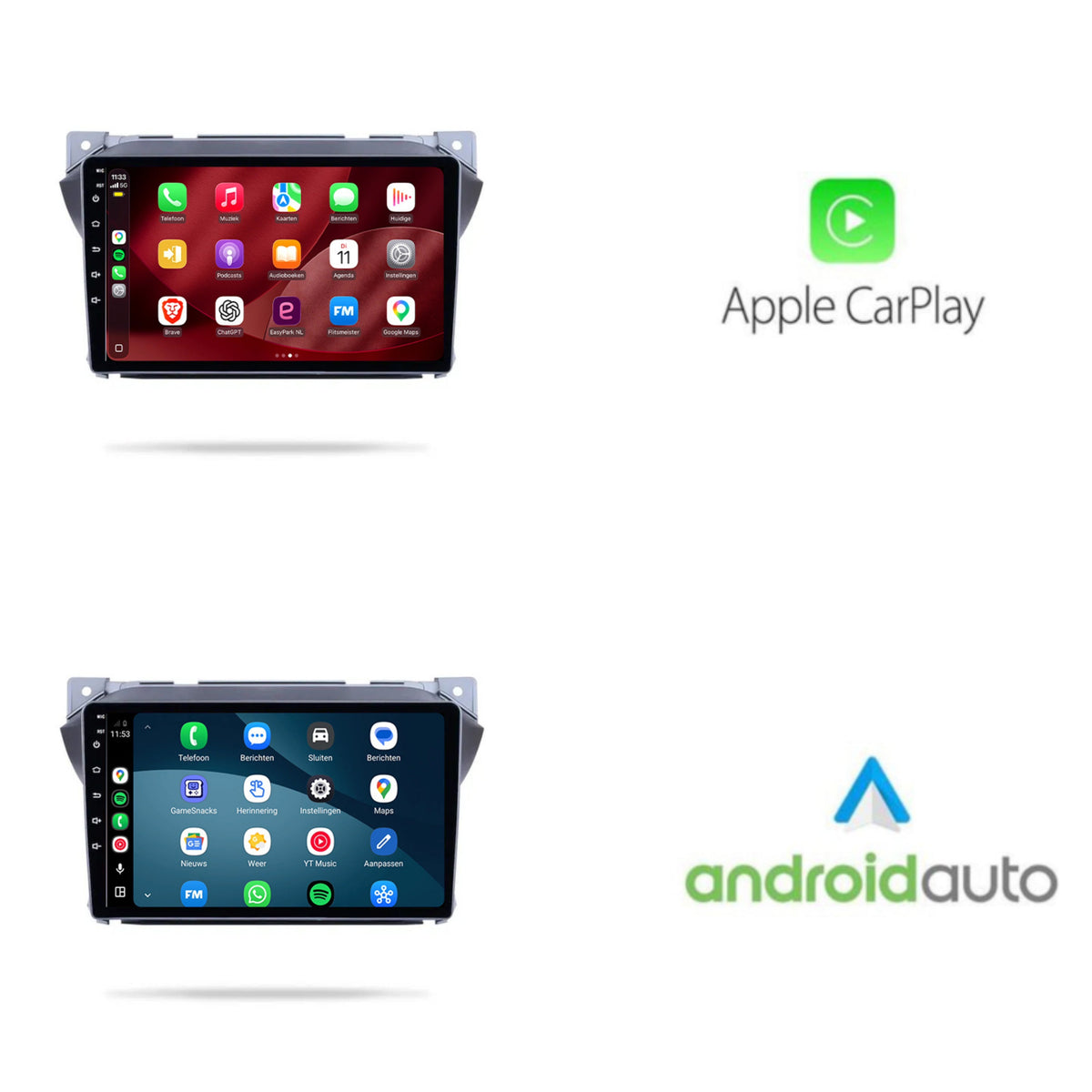 Suzuki Alto CarPlay & Android Auto radio | 2008 to 2016 | 9 inch | Android 15