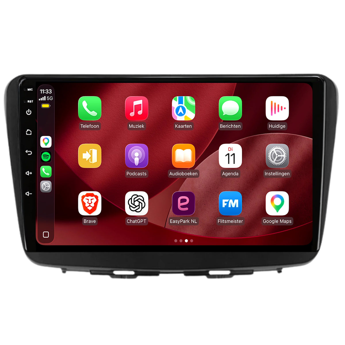 Suzuki Baleno CarPlay & Android Auto Radio | 2015 bis 2020 | 9 Zoll | Android 15 | Schwarz | CTX-7143