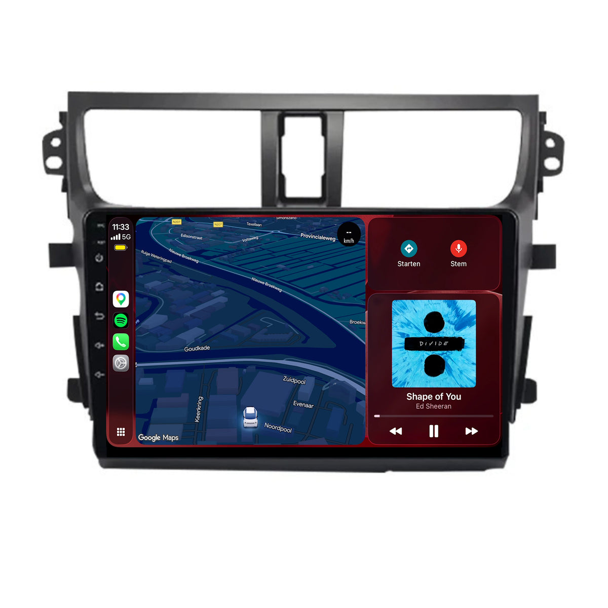 Autoradio CarPlay & Android Auto per Suzuki Celerio | 2015-2020 | 9 pollici | Android 15 | CTX-7157