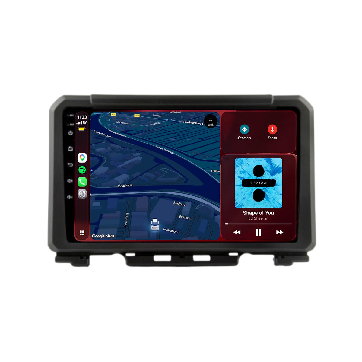 Suzuki Jimny CarPlay & Android Auto radio | 2019 to 2024 | 9 inch | Android 15 | CTX-7161