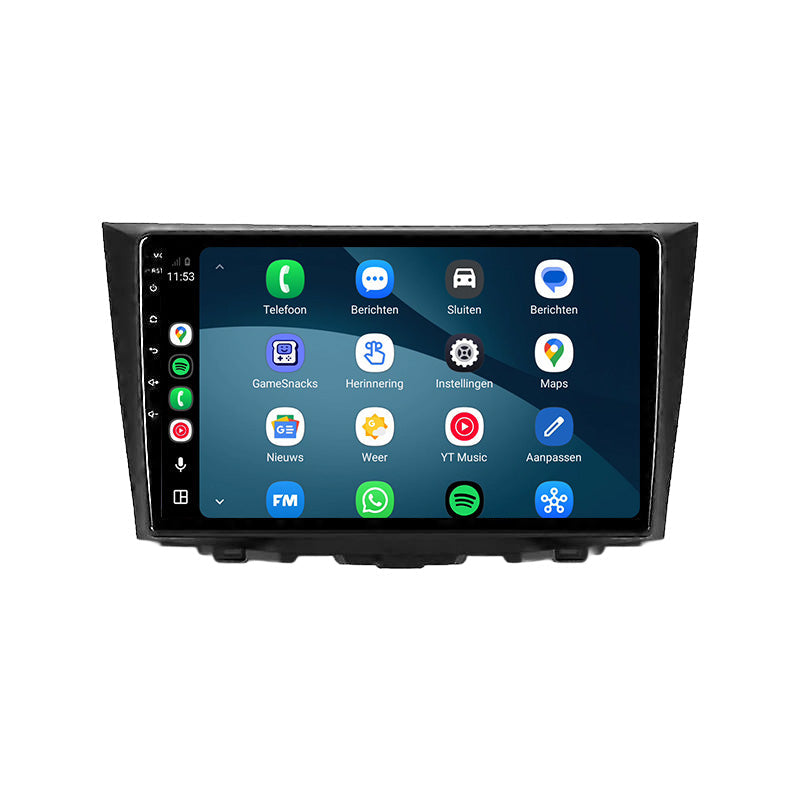 Suzuki Kizashi CarPlay & Android Auto Radio | 2009 bis 2015 | 9 Zoll | Android 15 | CTX-7215