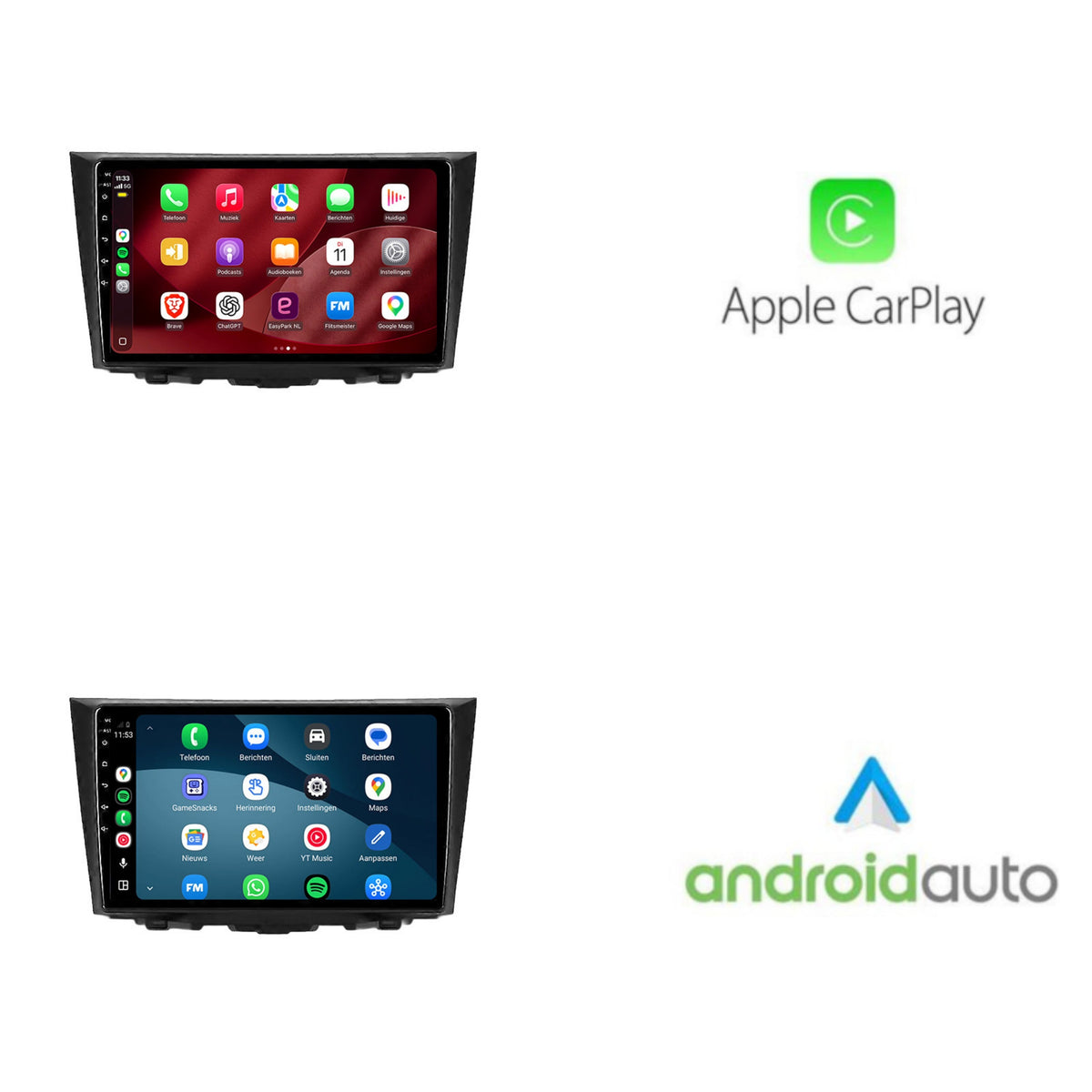 Suzuki Kizashi CarPlay & Android Auto Radio | 2009 bis 2015 | 9 Zoll | Android 15 | CTX-7215