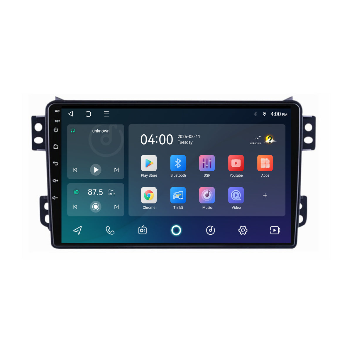 Suzuki Splash CarPlay & Android Auto radio | 2008 t/m 2015 | 9 inch | Android 15 | CTX-7244