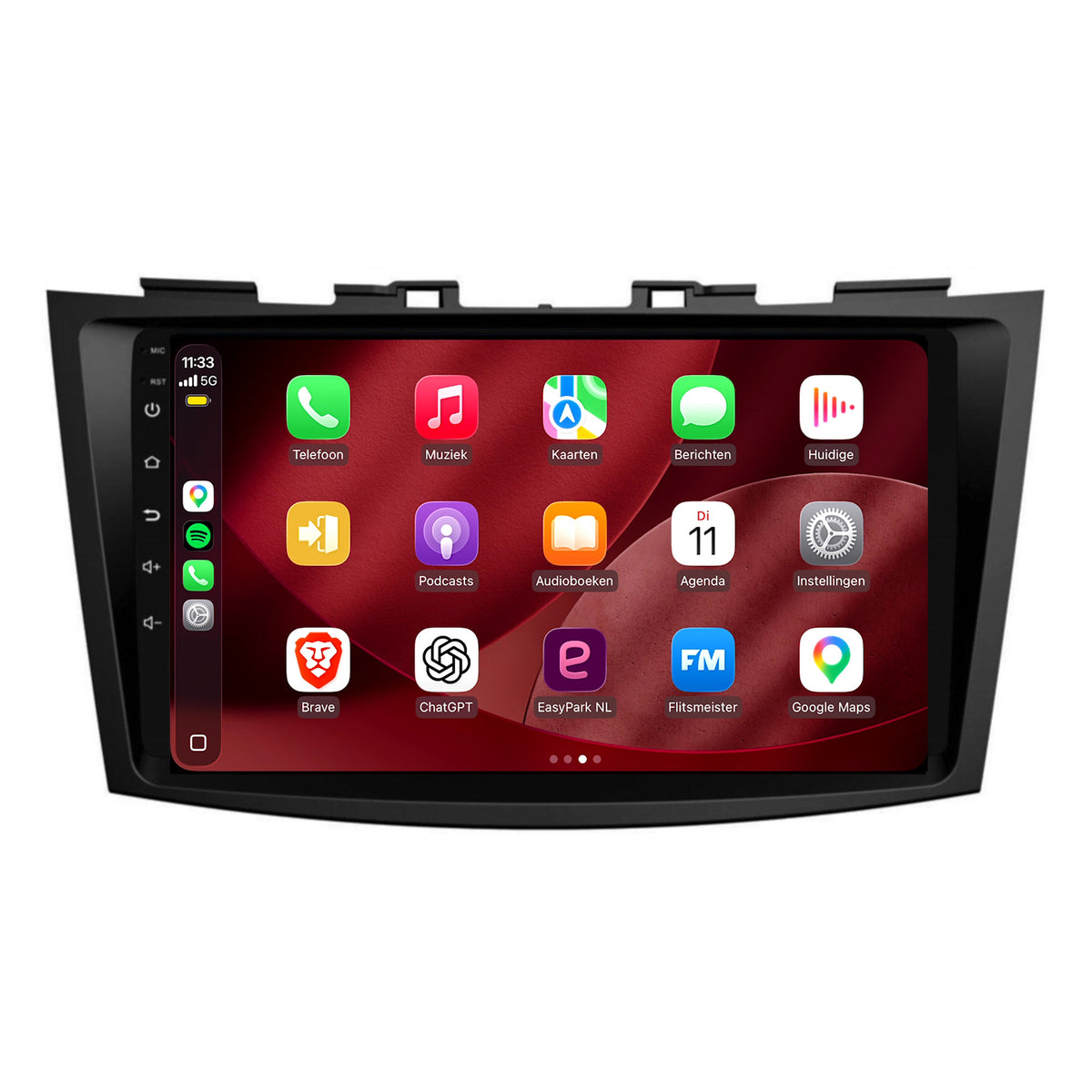 Autoradio CarPlay & Android Auto per Suzuki Swift | 2011-2017 | 9 pollici | Android 15 | CTX-7251