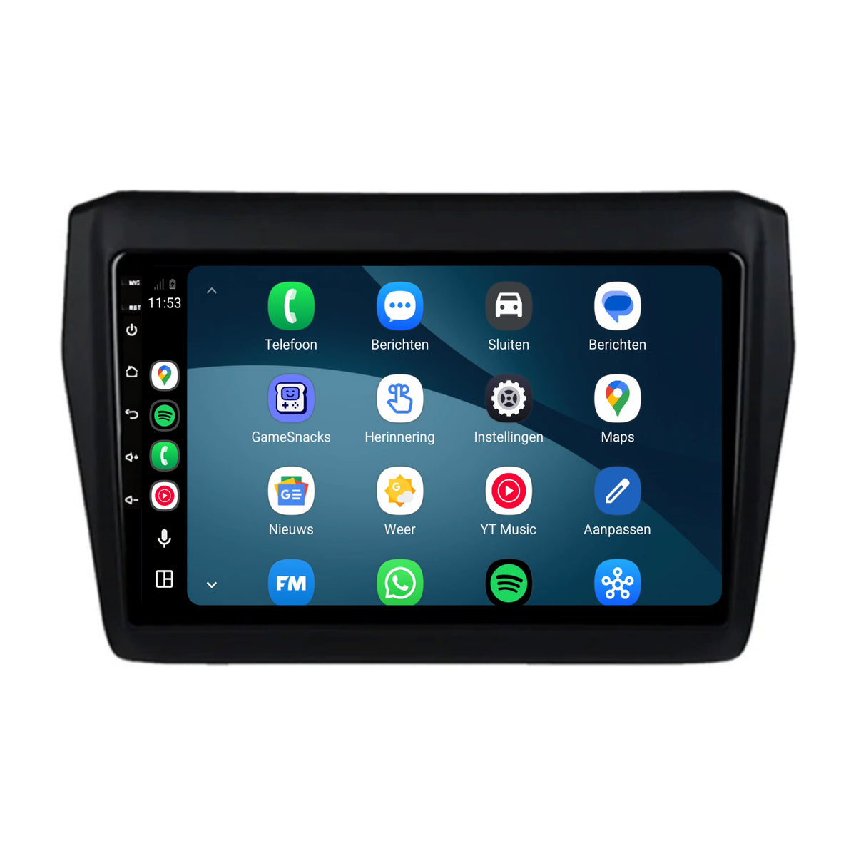 Suzuki Swift CarPlay & Android Auto radio | 2017 to 2023 | 9 inch | Android 15 | CTX-7145