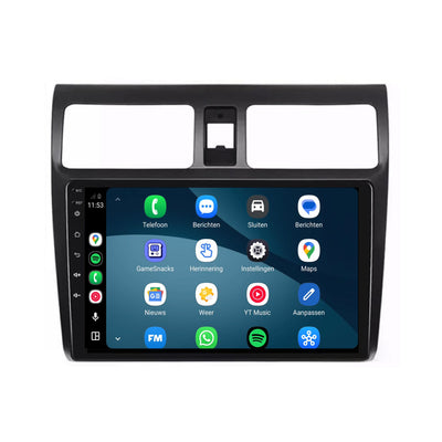 Autoradio CarPlay & Android Auto pour Suzuki Swift | 2004 à 2010 | 10 pouces | Android 15