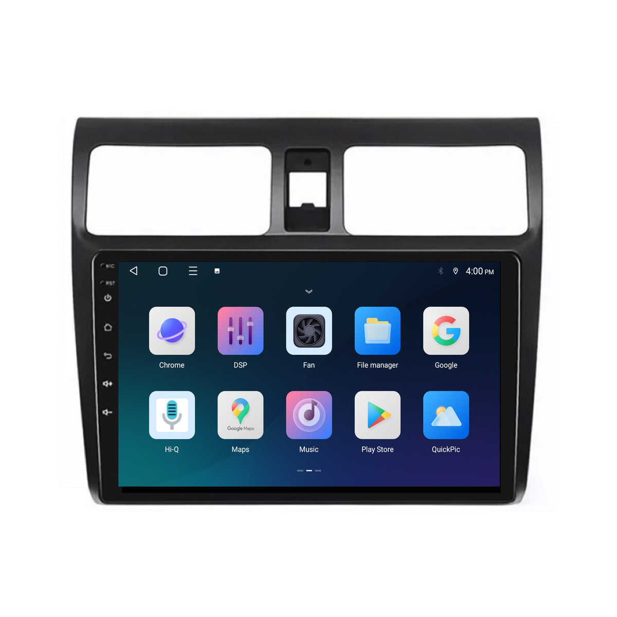 Suzuki Swift CarPlay & Android Auto radio | 2004 to 2010 | 10 inch | Android 15